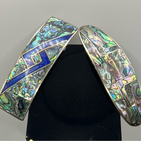 Abalone Shell Hair Clips - Picture 9 of 9